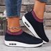 New Plus Size Fly Woven Sports Elastic Socks, Summer Women's Shoes, New Foot Pedals_vogvips.com