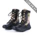 Combat Boots Canvas Lightweight Combat Boots Shock-absorbing High-top Outdoor Tactical Boots Mountaineering Boots_vogvips.com