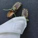 ShoeVault Square Woven Derby For Men, Breathable Summer British Style Thick Sole Large Toe Shoes_vogvips.com