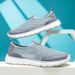 New Summer Sports And Leisure Breathable Mesh Men's Set Foot Casual Shoes Lazy One Step Stepping_vogvips.com