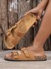 Men's Fashionable Slippers, Casual And Versatile Thick-Soled Non-Slip Home Outdoor Slip-On Beach Sandals_vogvips.com