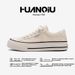 Global Blue Thick Soled Casual Sneakers for Men Summer New Style Trendy Men's Shoes Canvas HQDO 8M_vogvips.com