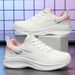 Spring And Autumn Sports Soft Sole Single Non-Slip New Women's Casual Mesh Running Shoes_vogvips.com