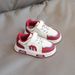 2025 Spring Boys' Fashion Casual Soft Soled Girls' Velcro Versatile Leather Sneakers, Sports Shoes_vogvips.com