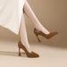 107-5 Waterproof Platform Comfortable Women's Shoes, 2025 Autumn New Sexy Solid Color Pointed Toe Stiletto High Heels_vogvips.com
