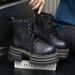 2026 British Style Lace-Up Martin For Women Autumn New Fashion Versatile Thick-Soled Brown Melad Motorcycle Ankle Boots_vogvips.com