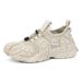 Summer Men's With Fly-knit Mesh, Breathable Slip-on Trendy Shoes, Thick-soled, Fashionable, Non-slip, Wear-resistant,_vogvips.com