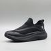 Euro Step Men's Slip-On Soft Sole Running Shoes, New Breathable Mesh Shock-Absorbing Lightweight Thick-Soled Casual Sneakers_vogvips.com