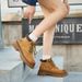 European Warm Series Couple Genuine Leather Yellow 2025 New Autumn Winter Men's British Style Short Thick Sole Martin Boots Women's Shoes_vogvips.com
