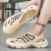 Wncnativ Cave Men's Baotou Casual Breathable Water Wading Beach Soft Bottom Sandals For Outdoor Wear Spring And Summer_vogvips.com