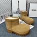 Paris Snow Autumn Winter New Thick Sole Height Increasing Over-The-Knee Wool Warm High-Top Slip-On Women's Boots_vogvips.com
