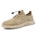Men's Summer Hiking Shoes, Breathable Hollow Mesh Sneakers, Large Size, Fashionable, Lightweight, Soft-soled Casual_vogvips.com