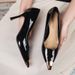 Women's Fashion Patent Leather Pointed Toe French Style High Heels, New Model, Comfortable For Daily Wear, 8727-2_vogvips.com