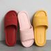 Unisex Home Sandals Women Men Slippers Flat Shoes Bathing Non-slip Flip Flops Fashion Lovers Indoor Floor Zapatillas De Hombre_vogvips.com