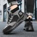 New Leather Spring Men's Shoes High-top Men's Heightening Tooling Martin Boots_vogvips.com