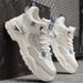 Men's Fashion Low-Top Sneakers - Breathable Casual Slip-On Shoes With Platform Sole, Minimalist Korean Style, Black/Tan/White_vogvips.com