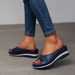 Summer New Cool Slippers Women Wearing Thick Soled Wedge Heels For Casual And Fashionable Women's Shoes_vogvips.com