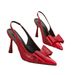 Sandals women's new sexy pointy high heels stiletto women's single shoes_vogvips.com