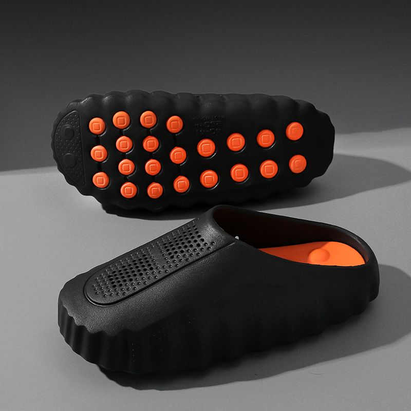 Plus-size Sports Clogs Men And Women, Popular Model Mind 001, Summer Perforated Shoes For Outdoor Wear, Slip-on_vogvips.com