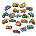 Cartoon Cute Engineering Car Series Shoes Flower Shoe Buckle Soft Rubber Shoes Accessories Toy Gift For Children_vogvips.com