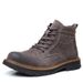 European Warm Series Martin Men High Top British Style Genuine Suede Versatile Work Winter Cotton Shoes Men's Leather Boots_vogvips.com