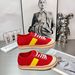 2025 European Style Thin Soft Sole Color Block Ins Low Top Canvas Shoes Women Breathable White Casual Sneakers Trendy_vogvips.com