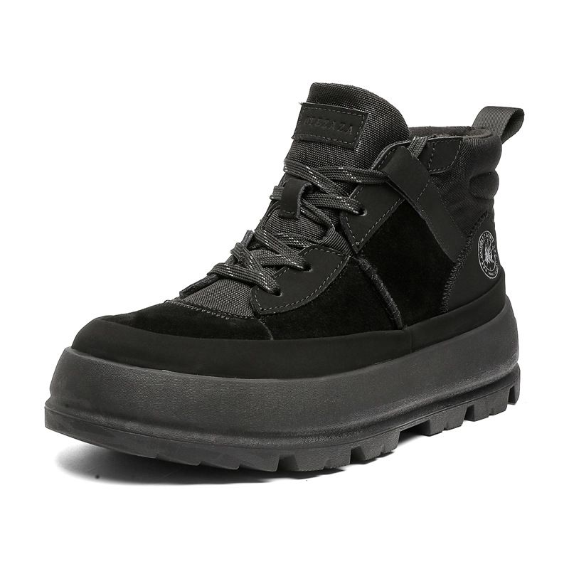 High-top Casual Shoes Outdoor Sports Style Couple Shoes American Retro Platform Martin Boots_vogvips.com