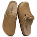 Asgard Women's Vegan Leather Clogs Outdoor Slip-on Cork Footbed Mules Slippers With Arch Support Unisex Non-slip Potato_vogvips.com