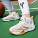 Summer Flyknit Mesh Breathable Rotating Basketball Children's Sports Shoes_vogvips.com