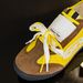 Ocai Colorist Biscuit Yellow Dexun Shoes Niche Fashion Color-Block High-End Casual Flat Sneakers For Women_vogvips.com