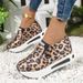 2025 Spring And Autumn Women's Shoes New Fashion Slip-on Thick-soled Flower Printed Casual Breathable Anti-Slip Sneakers_vogvips.com