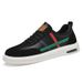 Men's Leather Round Head Sports Casual Shoes Board Shoes Student Running Shoes Boys White Shoes_vogvips.com