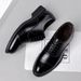 European Warm Series Men's Leather Autumn Winter Cowhide Fleece Lined Three-Joint Business Formal British Style Groom Wedding Shoes_vogvips.com
