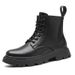 European Warm Series Martin High Top British Style Shoes 2025 Summer New Work Mid-Top Trendy Brand Men's Boots_vogvips.com