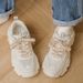 Platform Dad Sneakers 2025 New Summer Mesh Breathable White Casual Sports For Petite Women Height Increasing Shoes_vogvips.com