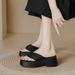 Women's Thick-sod Flip-flops For Summer 2026, New Fashion Japanese Sty, Comfortab Slip-on Sandals With Platform_vogvips.com