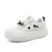 Cross Border XT169 New Breathable White Shoes 2025 Spring And Summer Height Increase Casual Wear Resistant Thin Bottom Korean College_vogvips.com