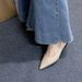 Pointed-toe Women's Flat Shoes, New Summer Style, Elegant And Gentle, Versatile Evening Shoes_vogvips.com