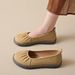 Xiaoxiangfeng Flat Round Toe, Oft Ole, Hallow Mouth, Ingle Kick, Women' 2025 Ummer New Tyle With Kirt, Bean_vogvips.com