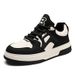 Men's In Spring, High-End, Versatile, Casual, Niche, Black Panda Board Shoes, Youth Sports, Height Increasing, White And_vogvips.com