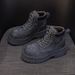 Rhubarb Boots Women's Pigskin Thick-soled Outdoor Hiking Tooling Short Boots Martin Boots Women's Shoes_vogvips.com
