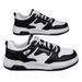Men's Casual Sneakers Low Top Breathable Lightweight Round Toe Fashionable Shoes For Daily Wear Low Top Flat Bottomed Versatile Breathable Men's Shoes_vogvips.com