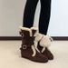 Snow Boots For Women Wearing Autumn And Winter Warm Short Cotton Boots_vogvips.com