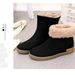 Women's Snow 2024 New Winter Fleece-Lined Thickened Short Boots Non-Slip Warm Bread Cotton Shoes For Outdoor Wear_vogvips.com