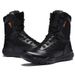 European Warm Series Winter High-top Men's Martin Large Size Outdoor Combat Boots Genuine Leather Steel Toe Breathable Non-slip_vogvips.com