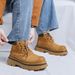 New Leather Spring Men's Shoes High-top Men's Heightening Tooling Martin Boots_vogvips.com