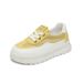 Little White Shoes Female Students Breathable Thick-soled Heightening Shoes Casual Street Shooting Shoes Board Shoes_vogvips.com