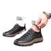 European Warm Series Men's Casual Versatile Thick Sole Wear-resistant Genuine Soft Leather High-top Fleece-lined Cotton Non-slip Outdoor_vogvips.com