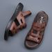 Breathable Men's Sandals Lightweight Quick Dry Water Non Slip Summer Beach Shoes Outdoor Walking Sandalias Male Slippers_vogvips.com