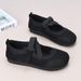 New Sports Mary Jane Women's Shoes Breathable Hollow Mesh Mother Shoes Thin Sole Ballet Versatile Casual Single Shoes Women_vogvips.com
